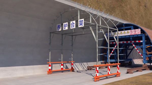 嘉鱼县隧道施工动画制作公司 - 隧道施工工艺和施工方法 - 隧道施工汇报动画视频 - bim 工程施工动画